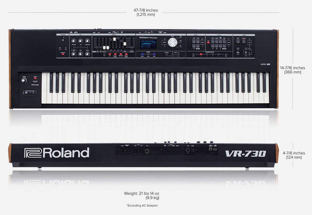 [A/005922] Roland VR-730 V-Combo Image 