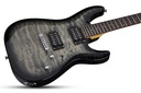 [A/006056] Schecter C-6 Plus Charcoal Burst Image 