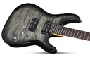 [A/006056] Schecter C-6 Plus Charcoal Burst Image 