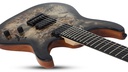 [A/006058] Schecter C-6 Pro Charcoal Burst Image 