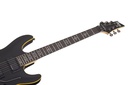 [A/006067] Schecter Demon-6 FR Aged Black Satin Image 