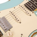 [A/006847] Vintage Icon V6HMRLB Ultra-Gloss Distressed Laguna Blue Image 