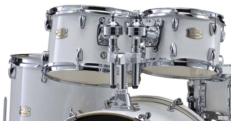 [A/007023] Yamaha Stage Custom Birch Studio Pure White Image 