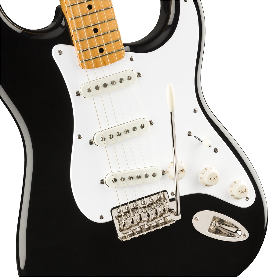 [A/007494] Fender SQ CV 50s Strat MN BK Image 
