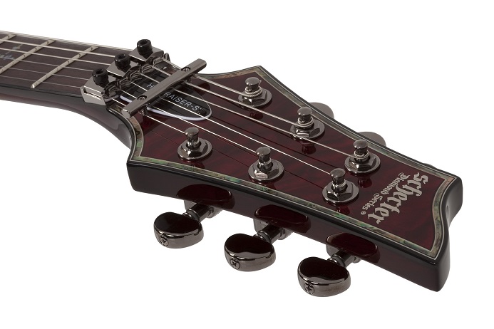 [A/007543] Schecter Hellraiser C-1 FR S Black Cherry Image 