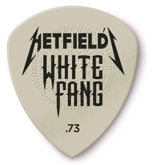 Dunlop Guitar Pick Hetfield´s White Fang Custom Flow 0,73mm