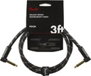 Fender Deluxe Instrument Cable Black Tweed 0.9m