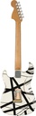 EVH Striped Series '78 Eruption White with Black Stripes Relic