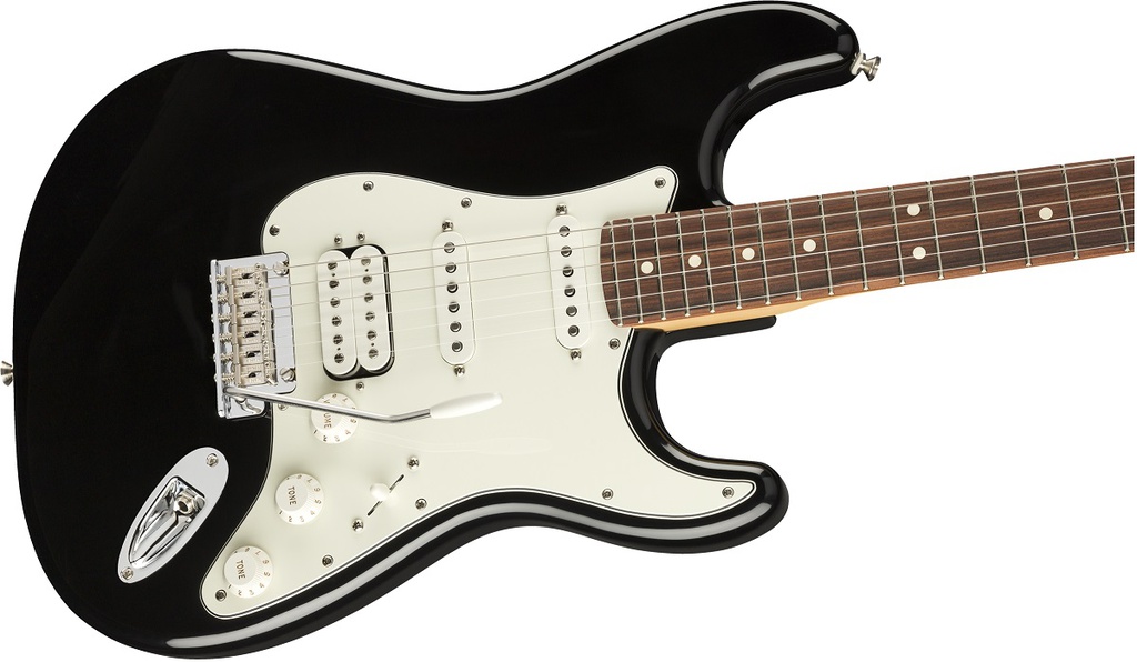 Fender Player Series Strat HSS, Pau Ferro, Black