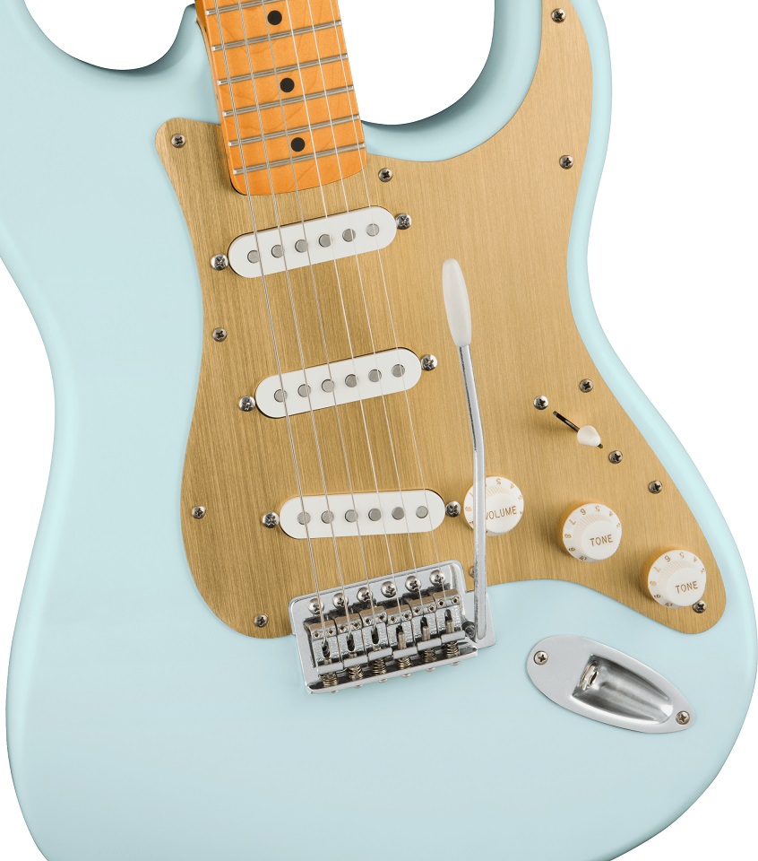 Fender Squier 40th Anniv Strat Satin Sonic Blue