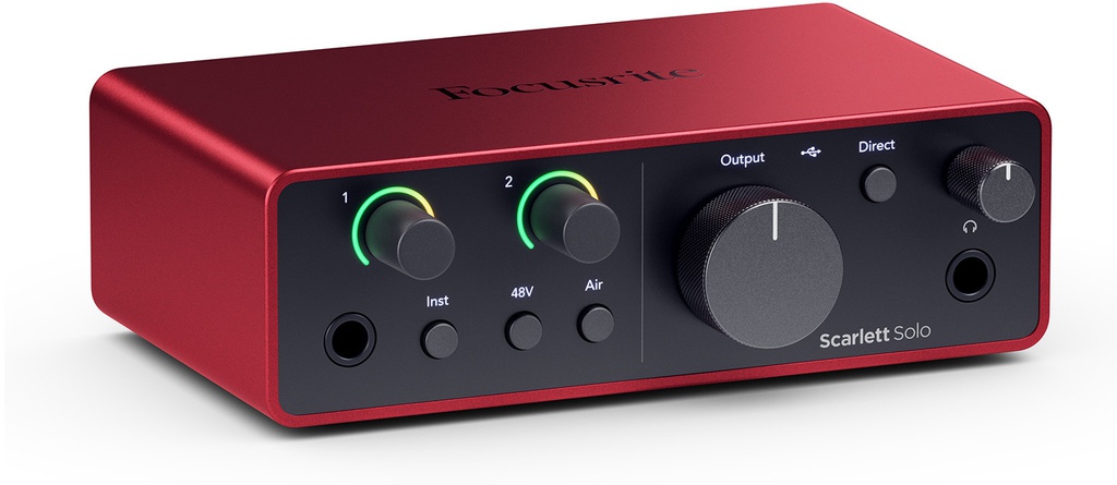 Focusrite Scarlett Solo Studio Pack 4th Gen