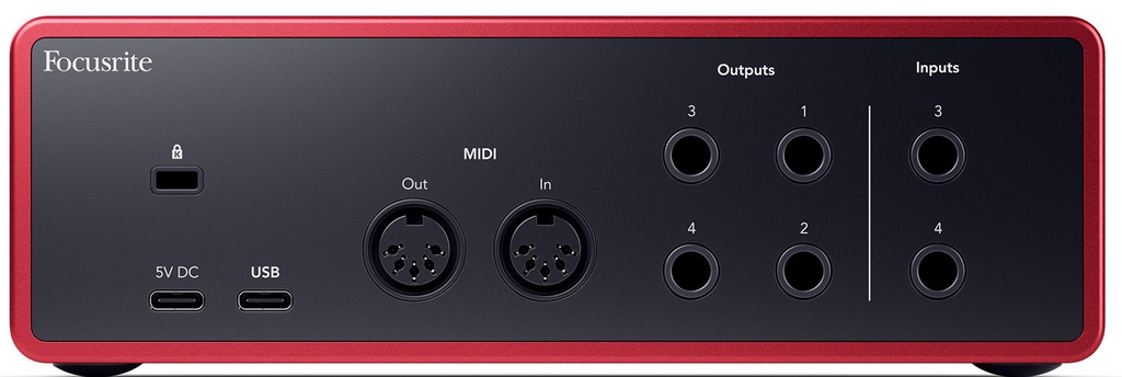 Focusrite Scarlett 4i4 4th Gen