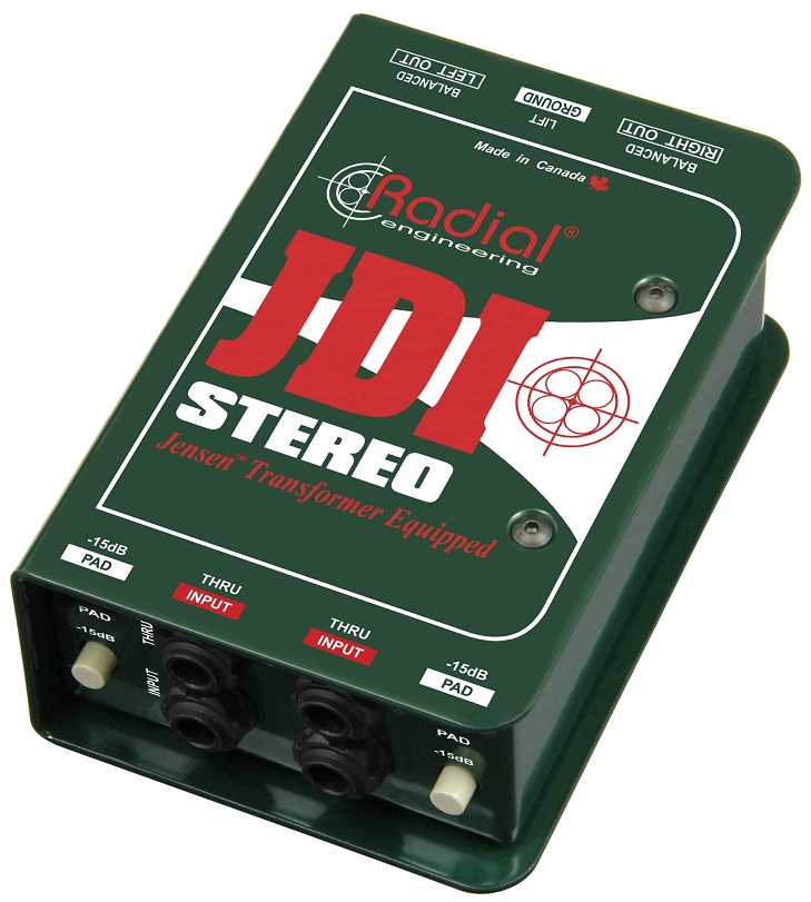 Radial Engineering JDI Stereo DI Passiva