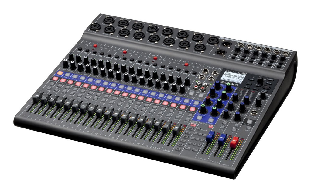 Zoom LiveTrak L-20 Mesa Digital 20 Canais