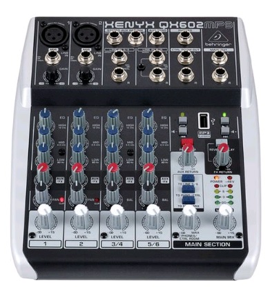 Behringer Xenyx QX602MP3