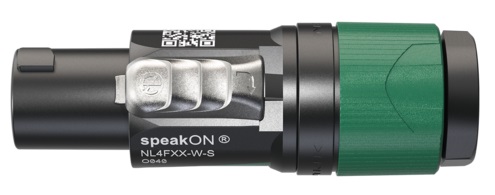 Neutrik NL4FXX-W-S SpeakON 4 Polos