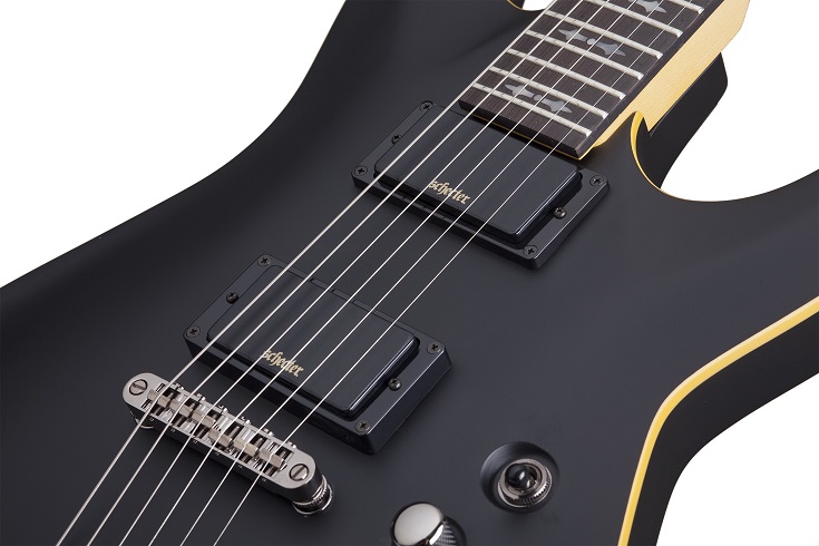 Schecter Demon-6 Aged Black Satin