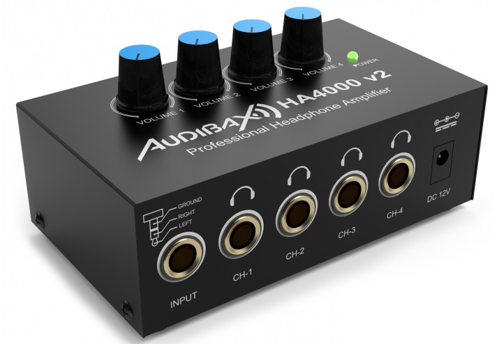 Audibax HA4000 v2 Amplificador Auscultadores