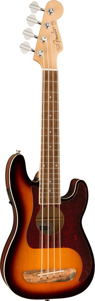 Fender Fullerton Precision Bass Ukulele 3-Color Sunburst
