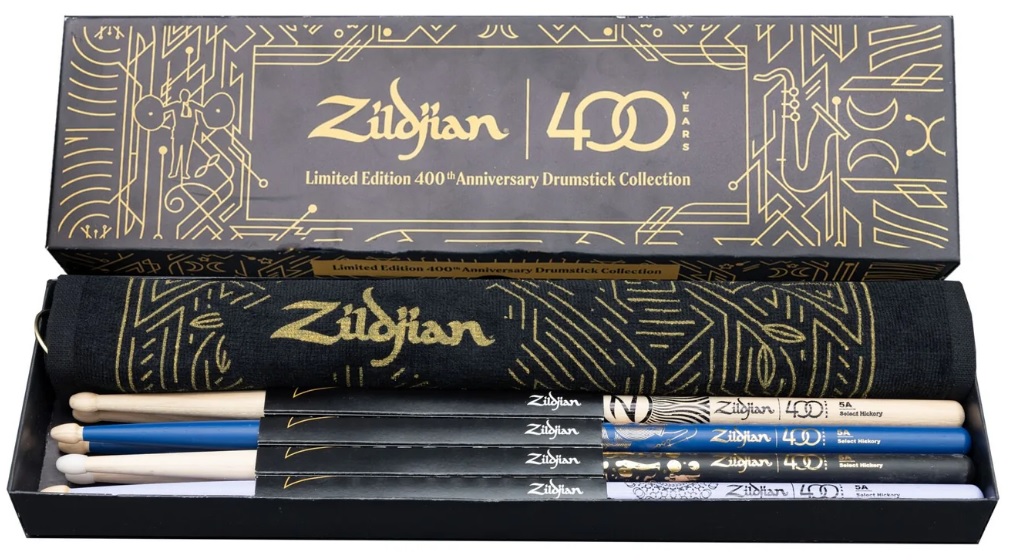 Zildjian Bundle Baquetas Edição Limitada 400º Aniversário