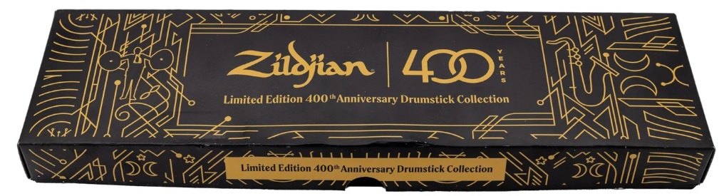 Zildjian Bundle Baquetas Edição Limitada 400º Aniversário