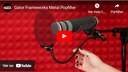 Frameworks GFW-POPFILTER-MTL Metal Screen Pop Filter