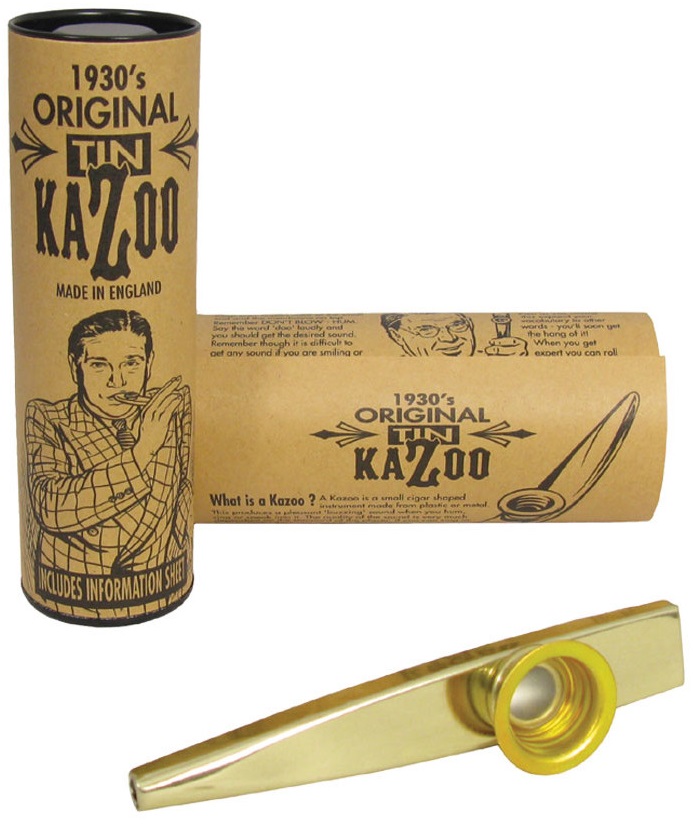 Clarke MKGD Tin Gold Kazoo Metálico