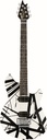 EVH Wolfgang Special Striped Black and White