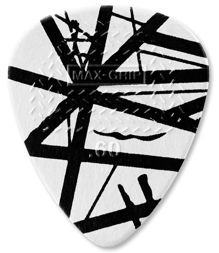 Dunlop EVH White With Black Stripes, 0.6mm