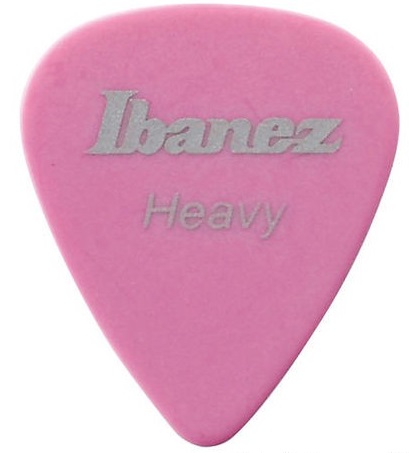 Ibanez Celluloid Pink Pick, Heavy, 1.0mm