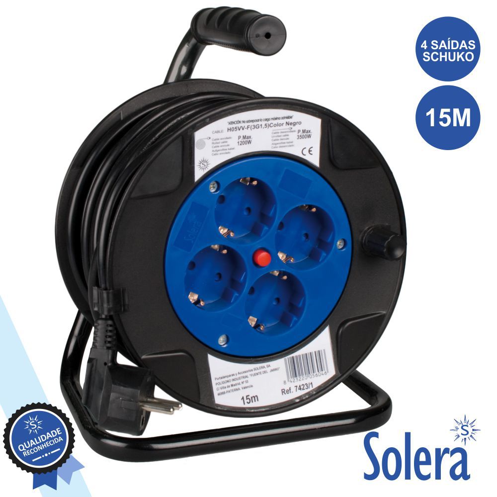 Solera SLR-7423/2 15m com enroladeira