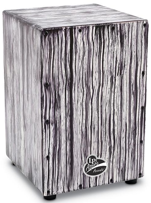 Latin Percussion Aspire Accents Cajon LPA1332-WS White Streak