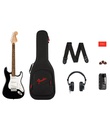 Fender Squier Affinity Strat Black Mustang Micro Pack