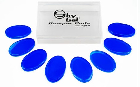 SkyGel Gel 8 Damper Pads Crystal Blue