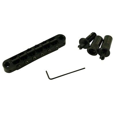 TonePros T3BT-B TUNEOMATIC 6mm Posts Black