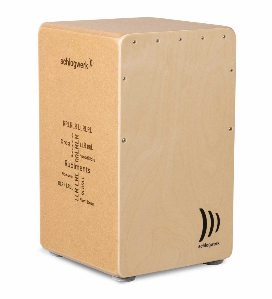 Schlagwerk CP80 Rudiments Nature Cajon