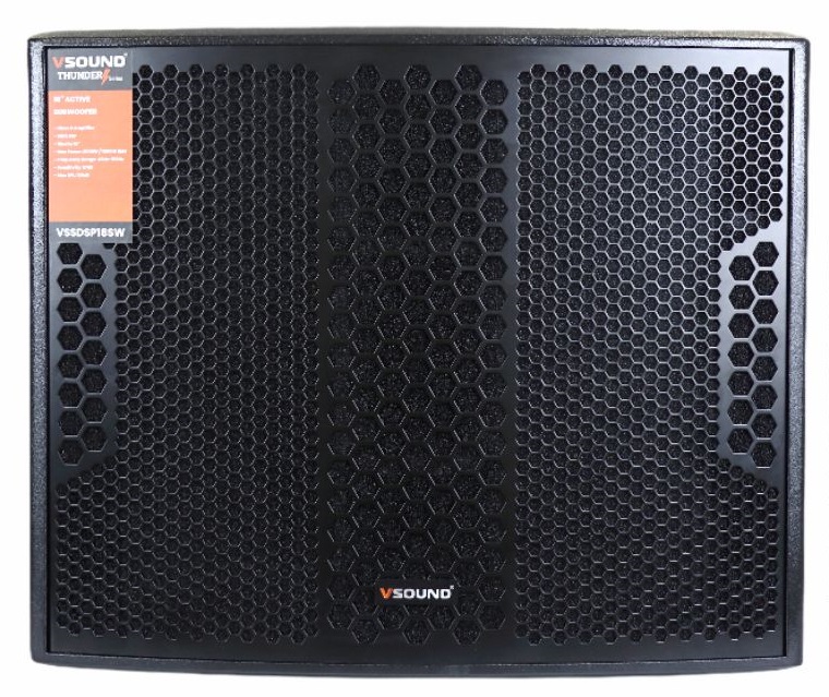 VSound VSSDSP18SW, Subwoofer Amplificado 18″ DSP 2000W