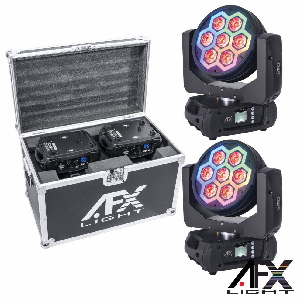 AFX Light Moving Club Kaledo PAR com case