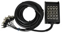 Soundking AH103 15, Stagebox com 20 metros, 12 entradas e 4 saídas