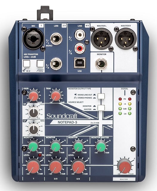 Soundcraft Notepad-5