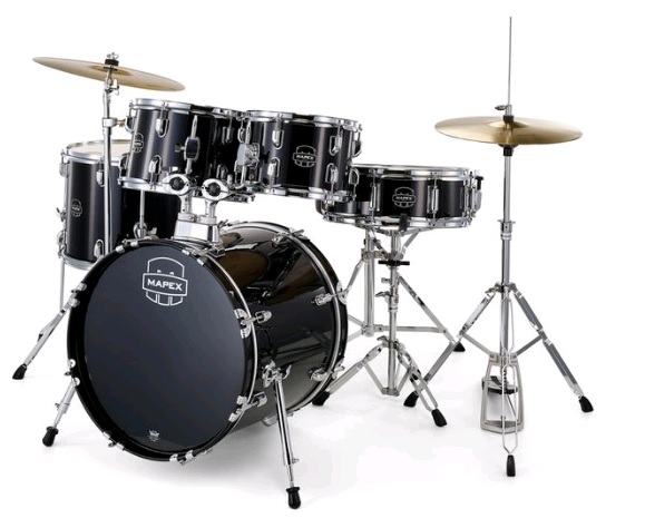 Mapex Comet Fusion 18" Dark Black