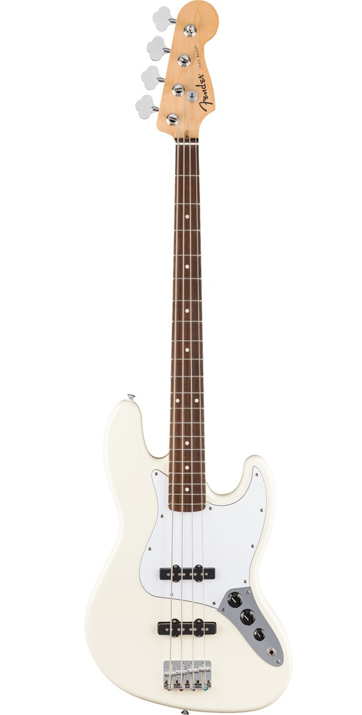 Fender Standard Series Jazz Bass LRL Olympic White