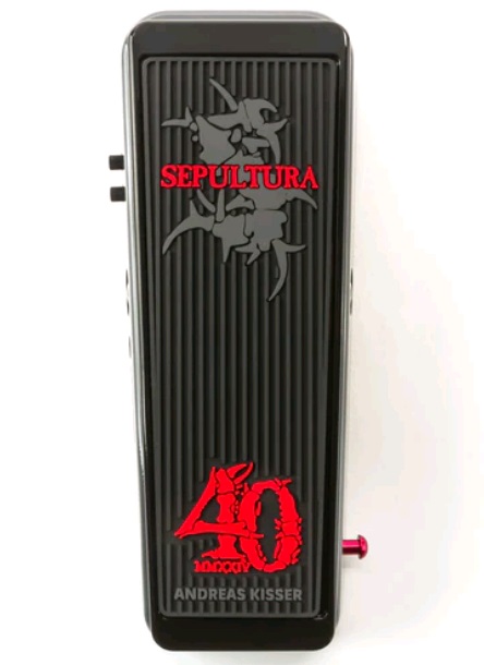 Dunlop CryBaby Wah 40th Anniversary Sepultura AK95MMXXIV