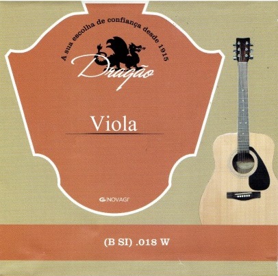 Dragão 813 (B Si) .018W, Corda enrolada