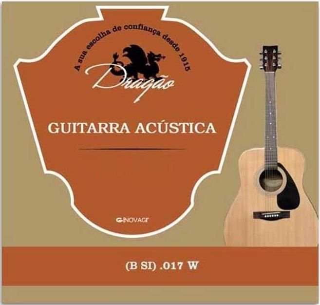 Dragão 913 (B Si) .017W, Corda enrolada