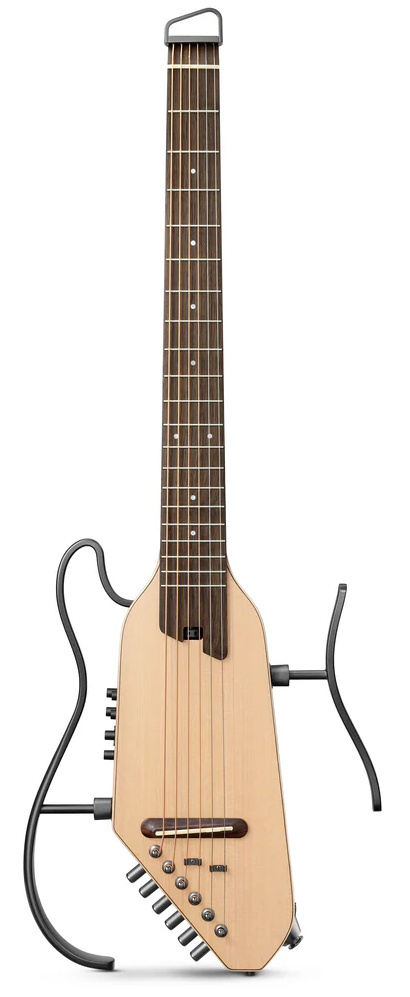 Donner Hush I Pro Acoustic-Electric Guitar Natural