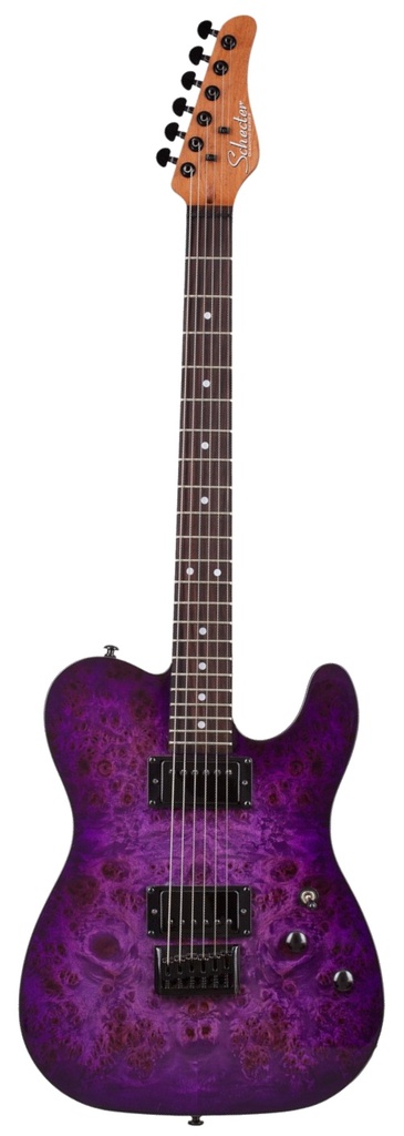 Schecter PT Standard Purple Burst Burl (PBB)