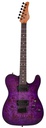 Schecter PT Standard Purple Burst Burl (PBB)