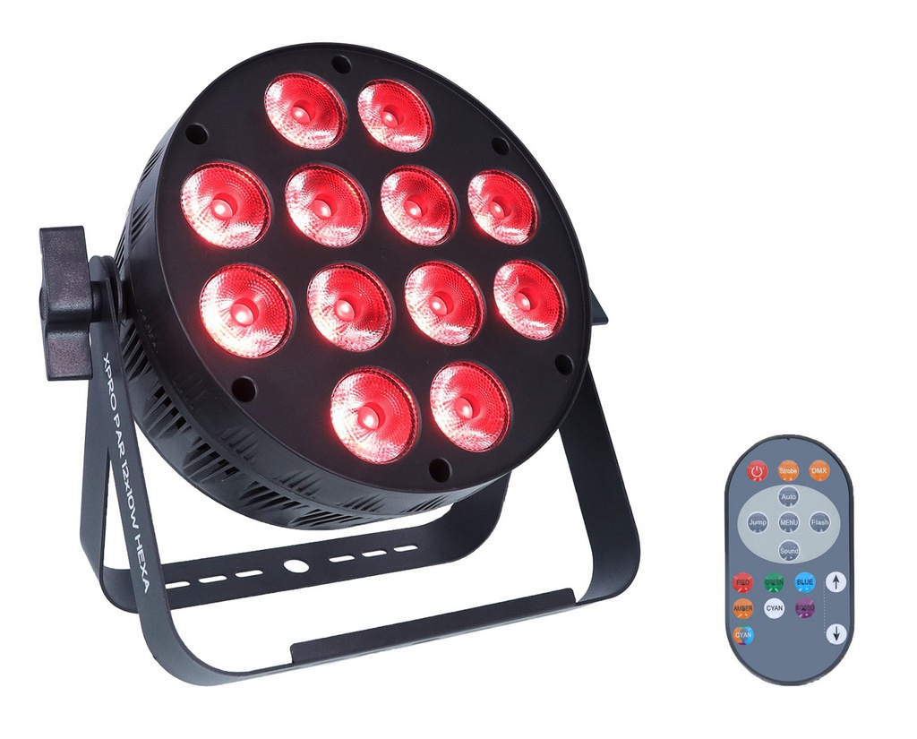 Power Lighting XPRO PAR 12x10W HEXA
