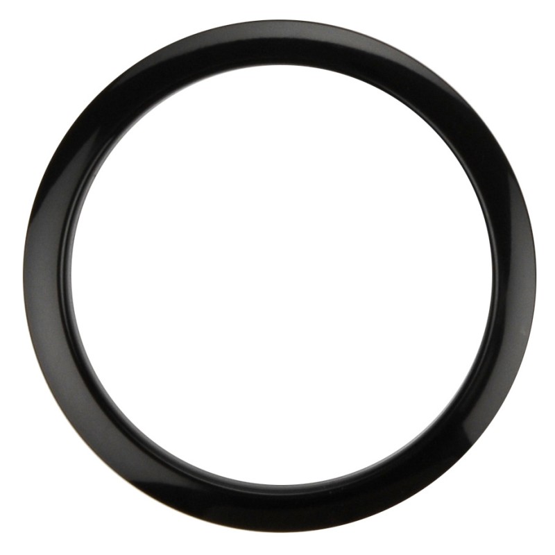 Bass Drum O's 5" Black round HBL5